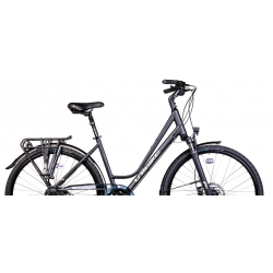 Rower turystyczny Voyager LDS szary 2024