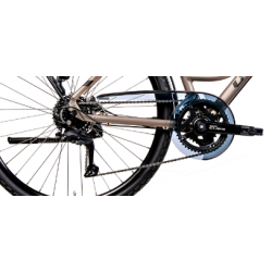 Rower turystyczny Voyager LDS tytanowy 2024