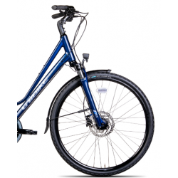 Rower turystyczny Voyager LDS granatowy 2024