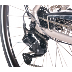 Rower turystyczny Unibike Expedition LDS grafitowy 2024