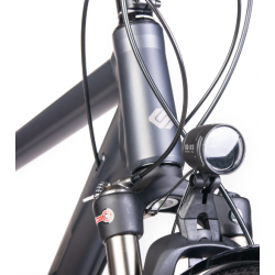 Rower turystyczny Unibike Globetrotter GTS szary 2024