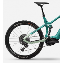 Rower Elektryczny Haibike ALLMTN 2 MTB Fully 720Wh wodna zieleń 2023