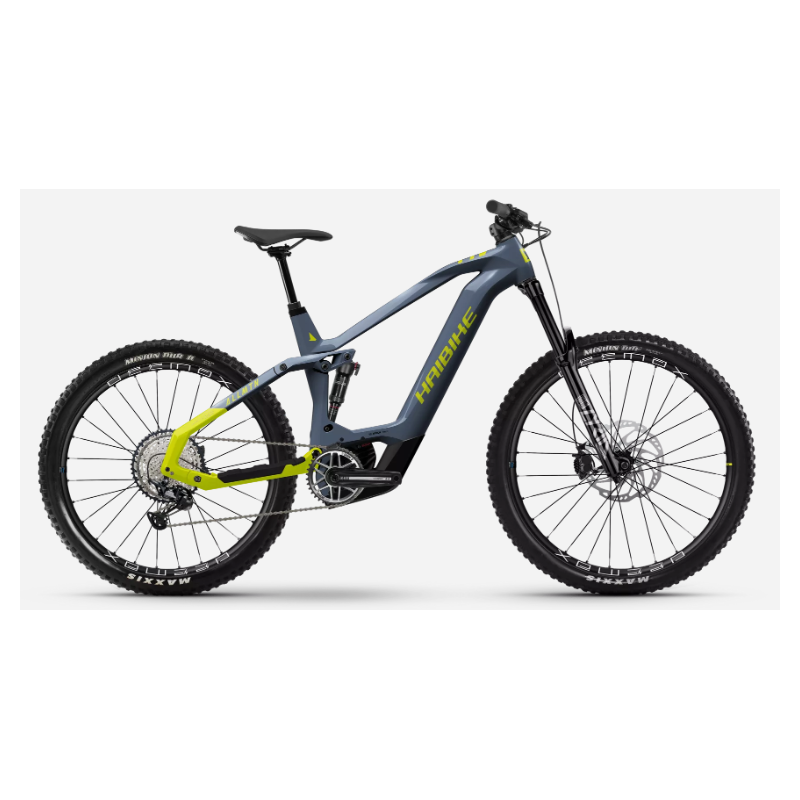 Rower Elektryczny Haibike ALLMTN CF 11 MTB Fully 750Wh szary / żółty 2023