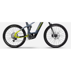 Rower Elektryczny Haibike ALLMTN CF 11 MTB Fully 750Wh szary / żółty 2023