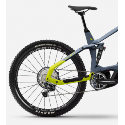 Rower Elektryczny Haibike ALLMTN CF 11 MTB Fully 750Wh szary / żółty 2023