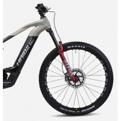 Rower Elektryczny Haibike ALLMTN CF SE MTB Fully 750Wh czarny / szary / czerwony 2022