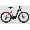 Rower elektryczny Haibike Trekking 9 Cross Low 625Wh grafitowy / czerwony 2022