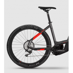 Rower elektryczny Haibike Trekking 9 Cross Low 625Wh grafitowy / czerwony 2022