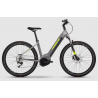 Rower elektryczny Haibike Trekking 6 Cross szary / neonowy 2024