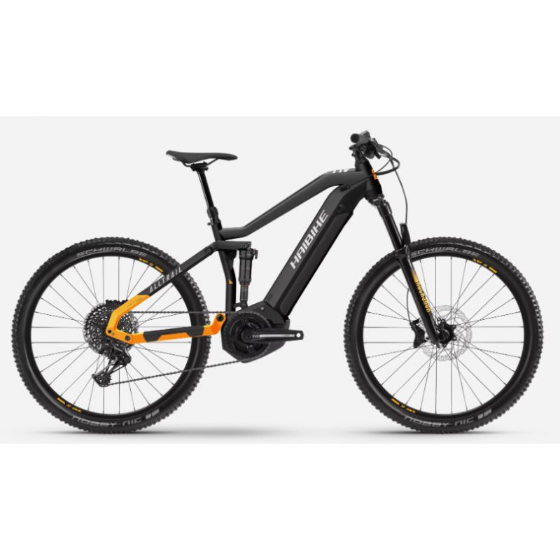 Rower elektryczny Haibike ALLTRAIL 6 czarny / mango 2024