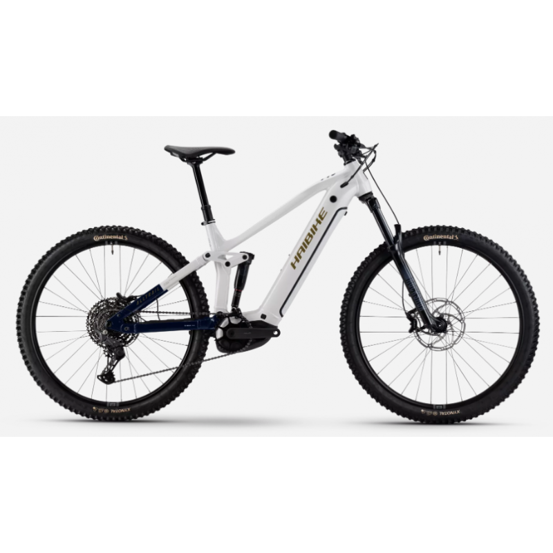 Rower elektryczny Haibike ALLTRAIL 8 29'' MTB Fully 600Wh white / blue / gold glossy 2025
