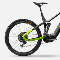 Rower elektryczny Haibike ALLTRAIL 9 tytanowy / limonkowy 2024