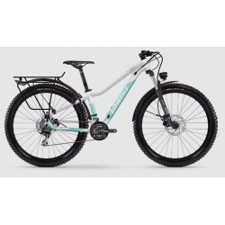 Rower górski GHOST Lanao Youth EQ pearl white crystal / blue green glossy 2025