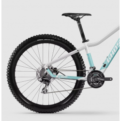 Rower górski GHOST LANAO 27.5 Youth pearl white crystal / blue green glossy 2025