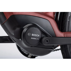 Rower elektryczny Winora Tria N8 eco 400Wh aksamitna czerwień matowa 2024