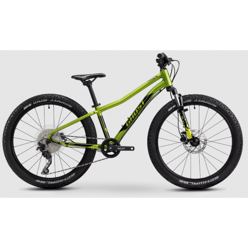 Rower górski GHOST Kato 24 Pro Mixed candy lime green / black glossy 2025