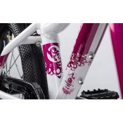 Rower dziecięcy GHOST Powerkid 16 różowy / biały 2024