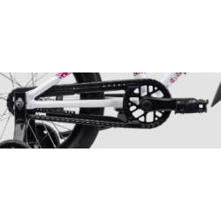 Rower dziecięcy GHOST Powerkid 16 różowy / biały 2024