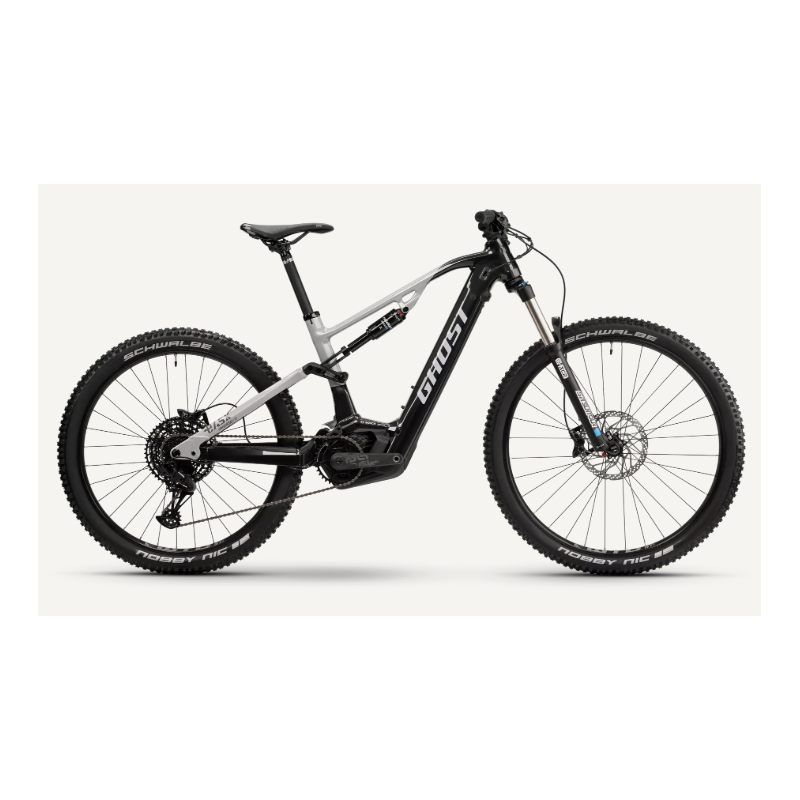 Rower elektryczny GHOST E-ASX 130 UNIVERSAL anthrazit / light grey - glossy / matt 2024