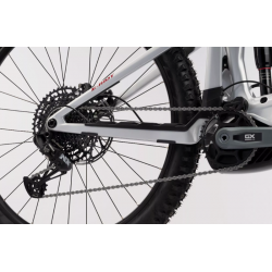 Rower elektryczny GHOST  E-RIOT CF ADVANCED biało / czerwony 2024