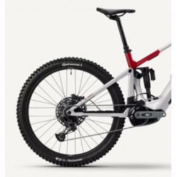 Rower elektryczny GHOST  E-RIOT CF ADVANCED biało / czerwony 2024