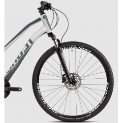 Rower crossowy GHOST Square Cross Mid damski szary 2024