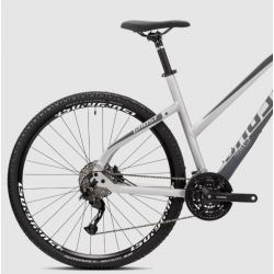 Rower crossowy GHOST Square Cross Mid damski szary 2024