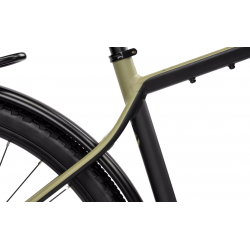 Rower gravel GHOST ASKET ESSENTIAL EQ AL black / light kaki matt 2025