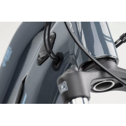 Rower elektryczny GHOST E-TERU ESSENTIAL EQ MID dark gray / light blue glossy 2025