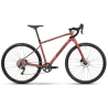 Rower gravel GHOST ASKET ADVANCED AL rusted dark red / black matt 2025