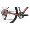 Rower gravel GHOST ASKET ADVANCED AL rusted dark red / black matt 2025