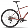 Rower gravel GHOST ASKET ADVANCED AL rusted dark red / black matt 2025