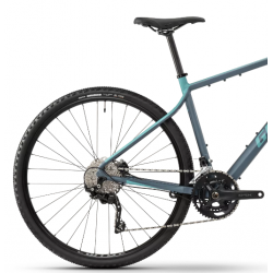 Rower gravel GHOST ASKET ESSENTIAL AL dark blue / pearl blue green matt 2025