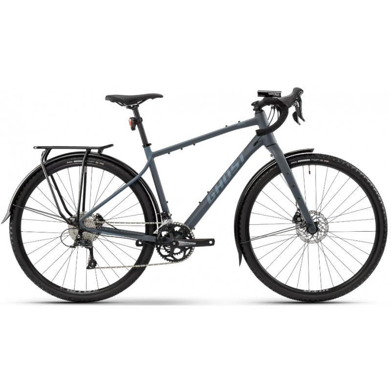 Rower gravel GHOST ASKET EQ AL dark gray / shark blue matt 2025
