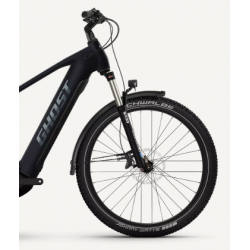 Rower elektryczny GHOST E-TERU ADVANCED EQ 750Wh black / dark grey glossy 2024