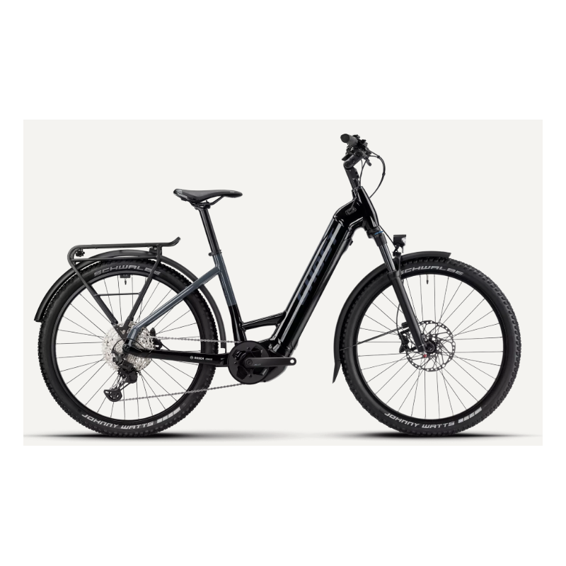 Rower elektryczny GHOST E-TERU ADVANCED EQ LOW black / dark grey - glossy 2024