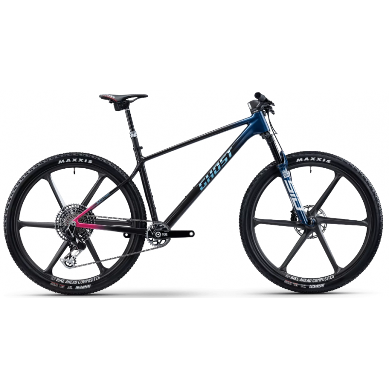 Rower górski GHOST Lector World Cup carbon / niebieski / różowy 2024