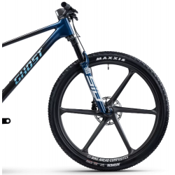 Rower górski GHOST Lector World Cup carbon / niebieski / różowy 2024