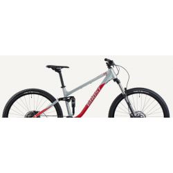 Rower górski GHOST Kato FS 27.5 pearl light grey / riot red matt 2025