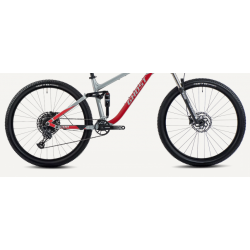 Rower górski GHOST Kato FS 29 pearl light grey / riot red matt 2025