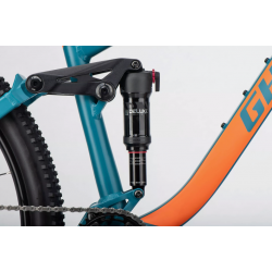 Rower górski GHOST Kato FS Universal 27,5" blue green / monarch orange matt 2025