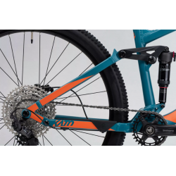 Rower górski GHOST Kato FS Universal 27,5" blue green / monarch orange matt 2025