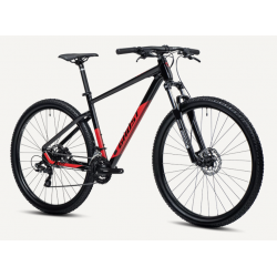 Rower górski GHOST Kato 29 AL black / riot red glossy 2025