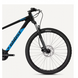 Rower górski GHOST Kato Universal 27.5 AL black / bright blue glossy 2024