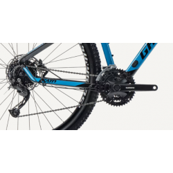 Rower górski GHOST Kato Universal 29 AL black / bright blue glossy 2025