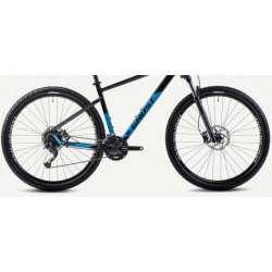 Rower górski GHOST Kato Universal 29 AL black / bright blue glossy 2025