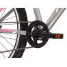 Kross Lea Jr 2.0 2021 Srebrny - Różowy - Biały Mat Rower Młodzieżowy 24"