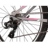 Kross Lea Jr 2.0 2021 Srebrny - Różowy - Biały Mat Rower Młodzieżowy 24"