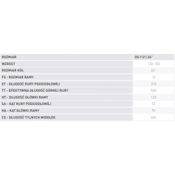 Kross Lea Jr 2.0 2021 Srebrny - Różowy - Biały Mat Rower Młodzieżowy 24"