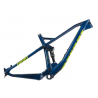 Rama ACCENT MTB 29" Hero Carbon granatowo-limonkowa, boost 148x12mm